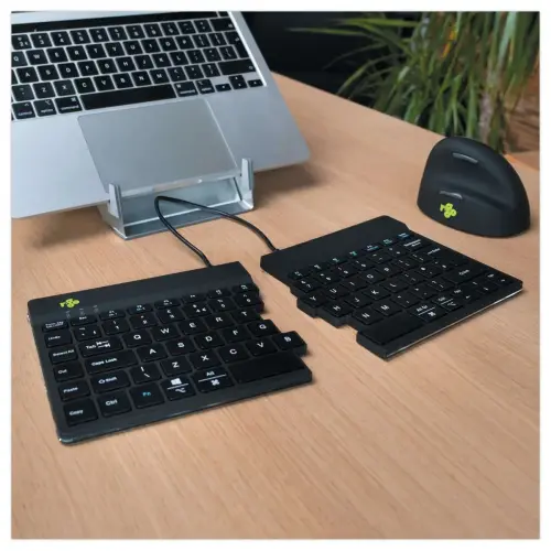Clavier ergonomique Split Break noir