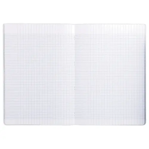Cahier piqu&eacute; A4 96 pages grands carreaux - couleur al&eacute;atoire 