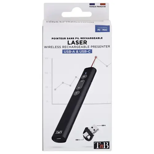 Pointeur laser &ndash; Rechargeable &ndash; T&rsquo;nB 