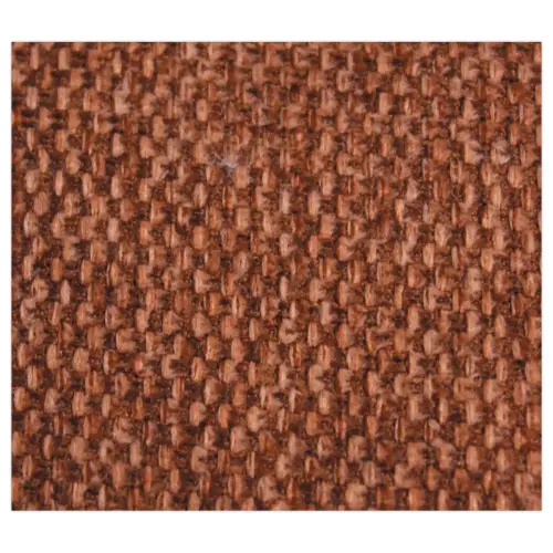 2 Fauteuils Tissu terracotta pi&eacute;tement &agrave;roulettes mont&eacute;s 