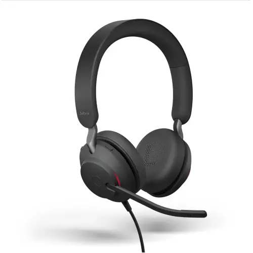 Casque filaire Jabra Evolve2 40 SE MS Stéréo