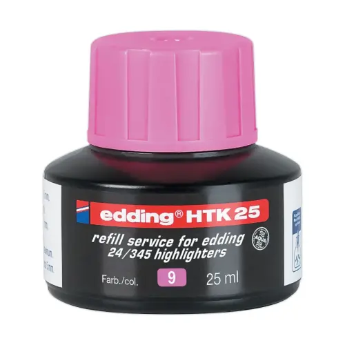 Recharge surligneur EDDING - Ecoline E24 - Rose 