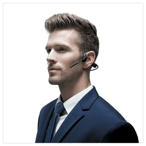 Casque sans-fil à conduction osseuse OpenComm2 - Bluetooth - noir