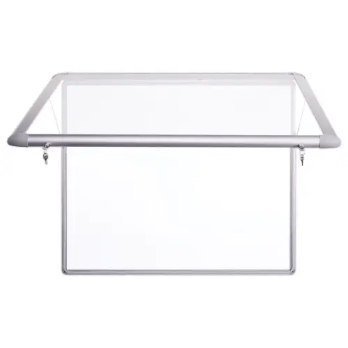 Vitrine d'extérieur étanche porte relevable 6A4