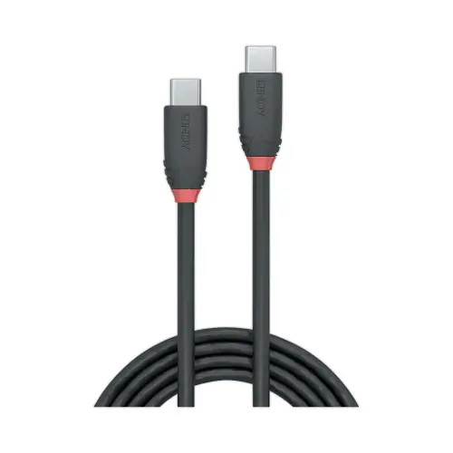 Câble USB Black Line 3.2 - Type C 3A - 20Gbit/s - 1.5m - LINDY