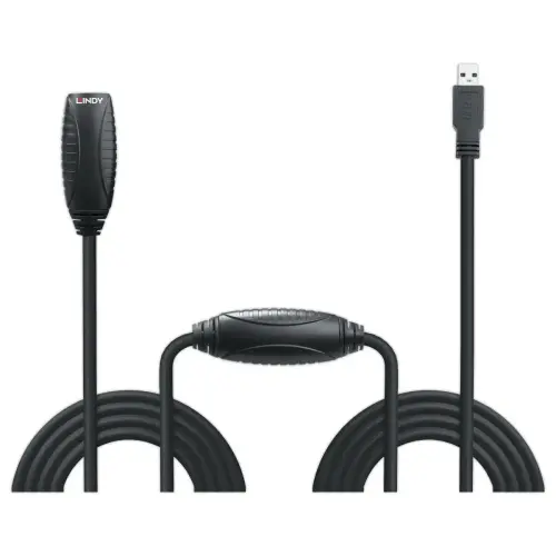 Rallonge active USB 3.0 - 10m - LINDY 