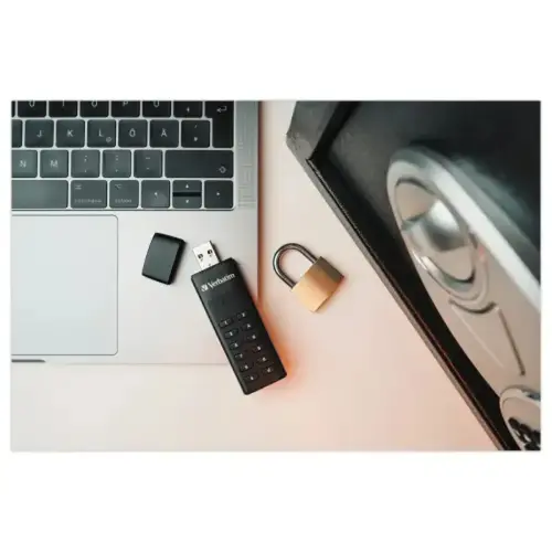 Clé USB Chiffrée Verbatim 128Go USB 3.0