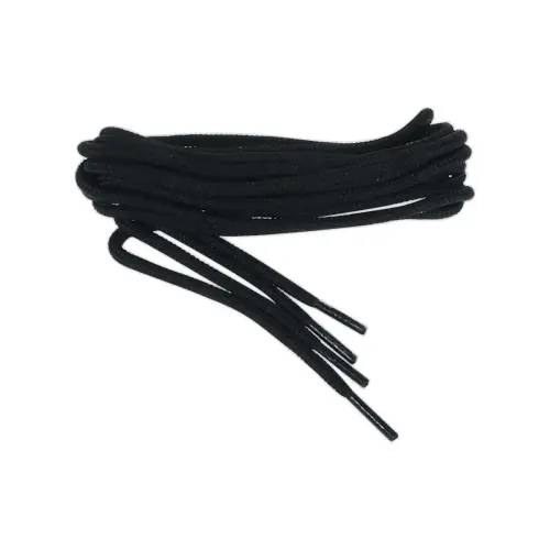 Paire Lacets noirs pour chaussures de s&eacute;curit&eacute; GUARD HIGH - 170 cm 