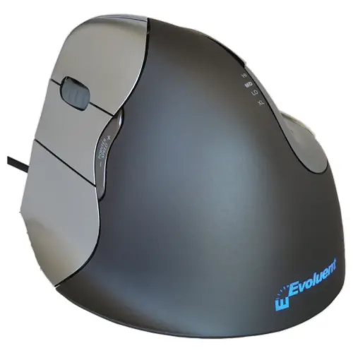 Souris ergonomique verticale filaire Evoluent 4 gaucher