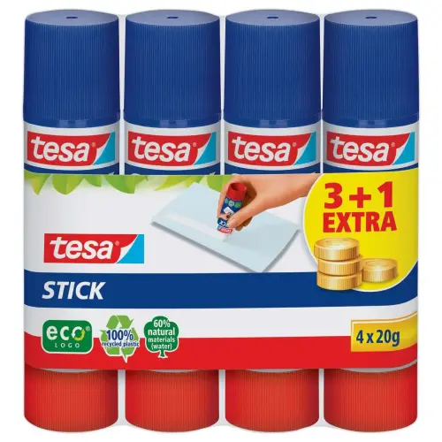 4 Sticks colle Tesa® EcoLogo 20 gr