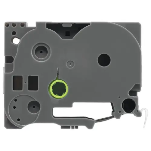 Ruban comp BROTHER TZE 121 9mm transparent impression noire