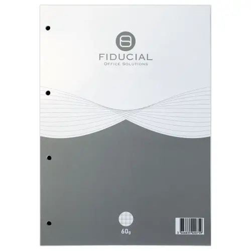 Bloc collé A4 perforé, 56/60G 5x5 de 80 feuilles