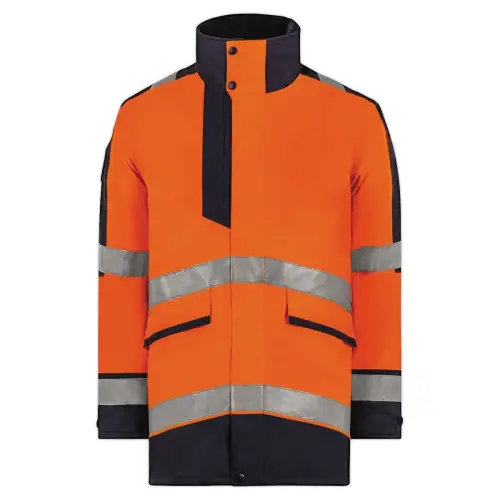 Parka orange haute visibilité E-VISION - Label GRS - Taille 3XL - T2S