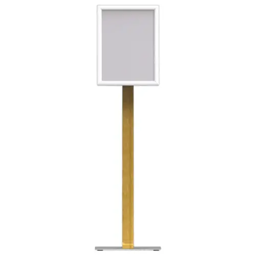 Présentoir signalétique bois A3