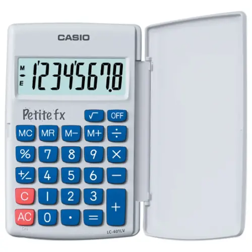 Calculatrice casio petite FX blanche