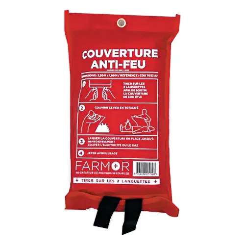 Couverture anti feu 180 x 120