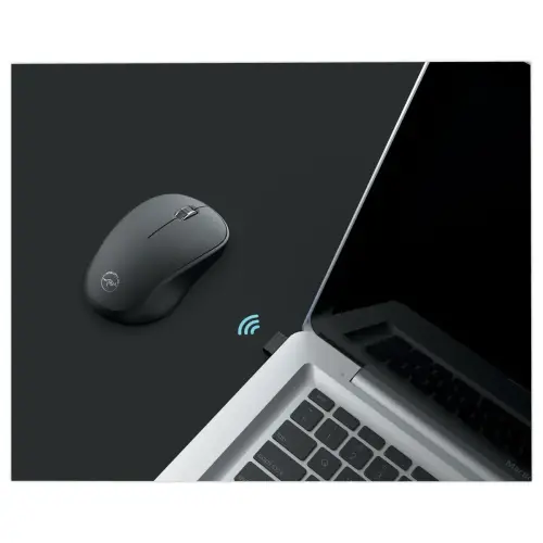 Souris sans fil optique Delta noire 