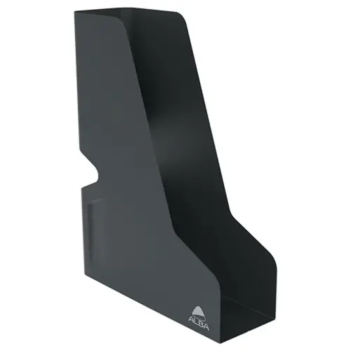Porte-revues métal - Noir - ALBA