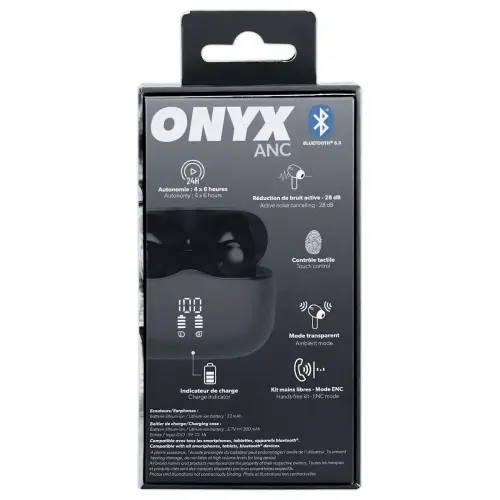 Ecouteurs sans fil TWS Onyx Anc