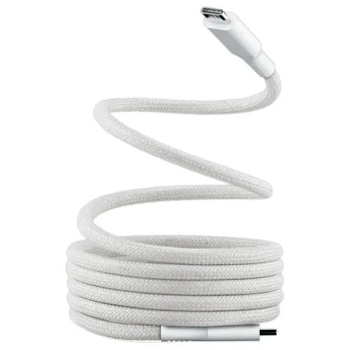 Câble USB-C/USB-C magnétique - Blanc - T'NB