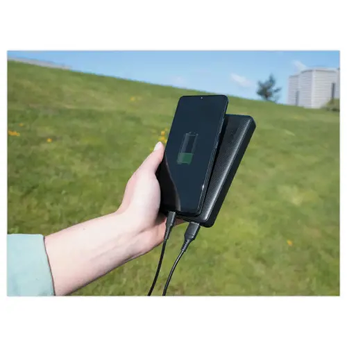 Batterie externe Powerbank Trust PrimoEco 20.000 mAh - Noir