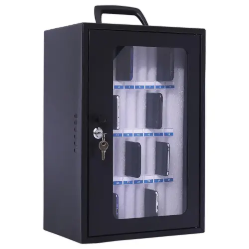 Armoire de rangement pour 36 téléphones