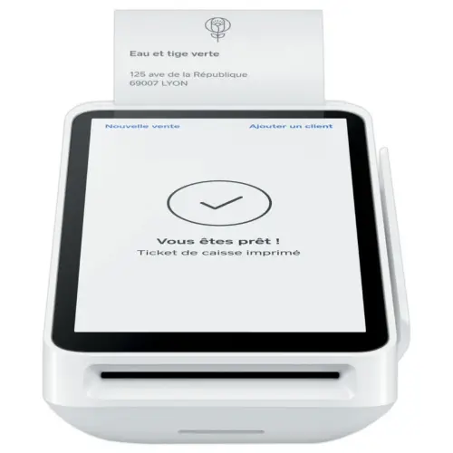 Terminal de paiement intelligent - Blanc 