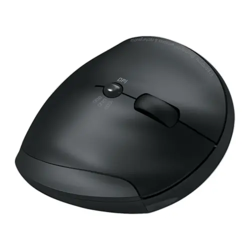 Souris sans fil ergonomique RECHARG ERGO Port Designs - Noire 