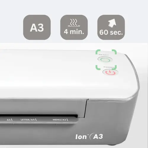 Plastifieuse Ion – A3 – Blanc – Fellowes