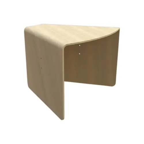Table angulaire Hizia montée