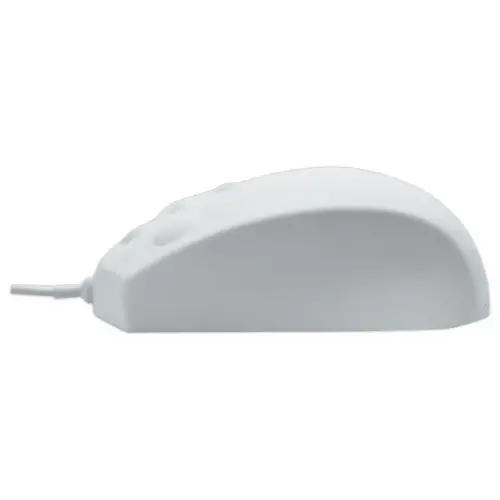 Souris filaire m&eacute;dicale blanc 