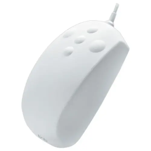 Souris filaire m&eacute;dicale blanc 