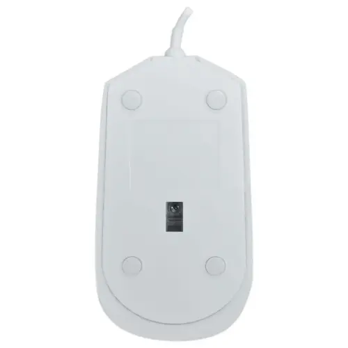 Souris filaire m&eacute;dicale blanc 