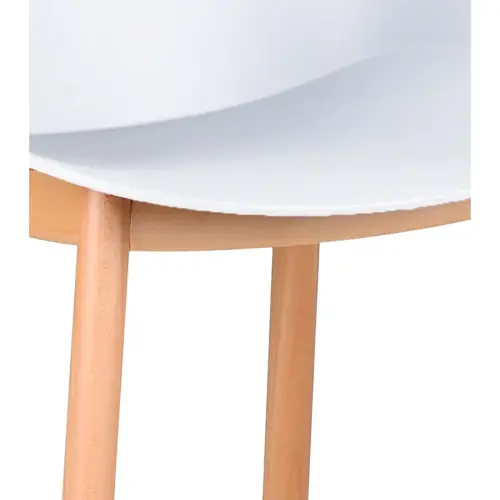 2 fauteuils tulipe blanc montés
