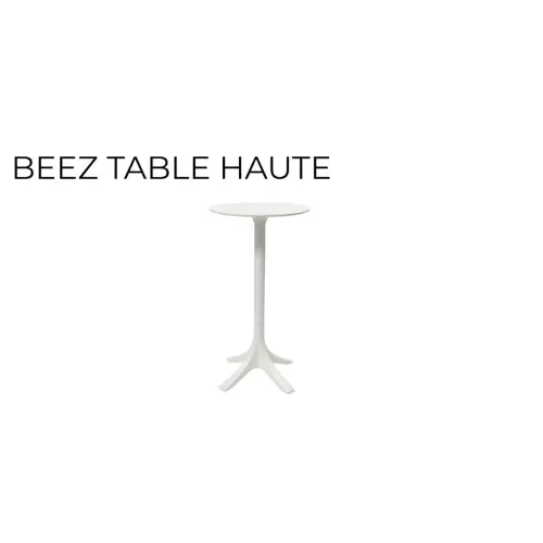 Mange debout interieur / exterieur polypro blanc