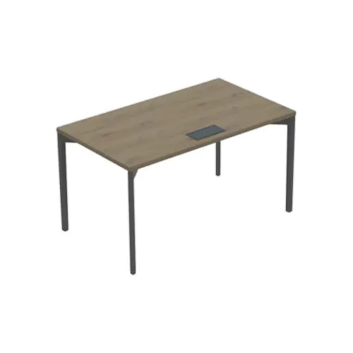 Bureau Bastia L 160 cheine veine / vert 