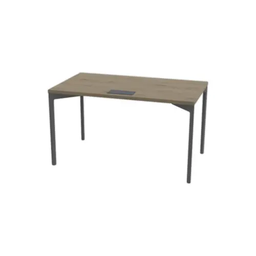 Bureau Bastia L 160 cheine veine / vert 