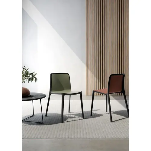 2 chaises bico interieur / exterieur terracotta