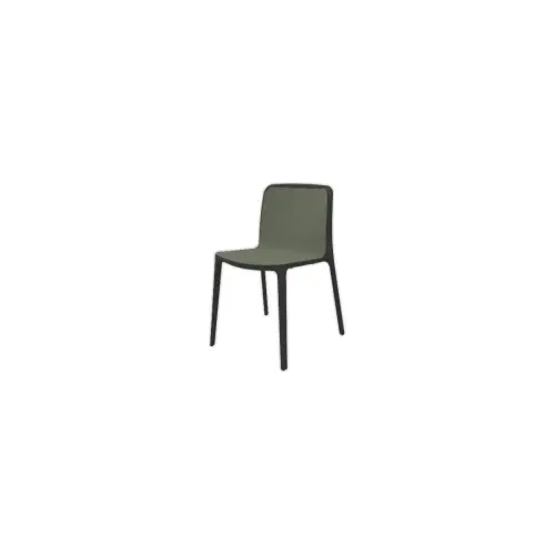 2 chaises Bika interieur / exterieur vert