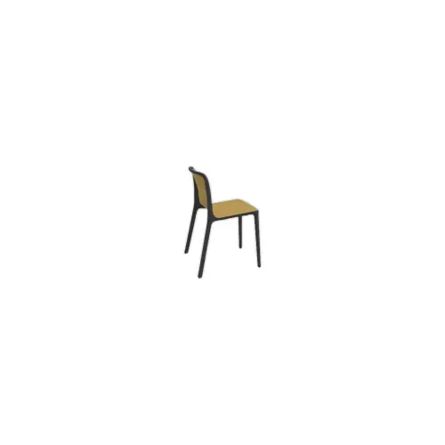 2 chaises Bika interieur / exterieur ocre