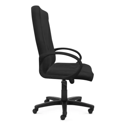 Fauteuil MANAGER croute de cuir monté