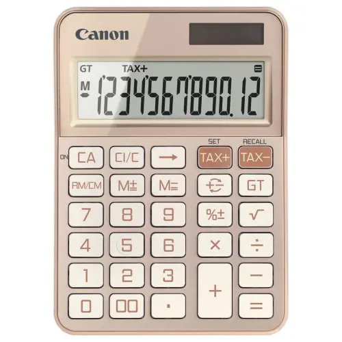 Calculatrice LS 125KB - 12 chiffres - Sable - Canon