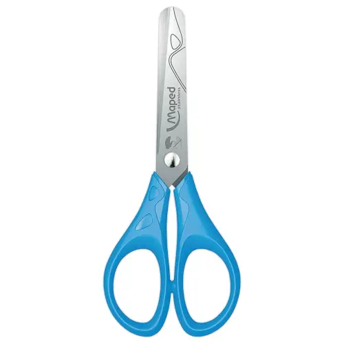 Ciseaux recyclés bout rond 13cm gaucher