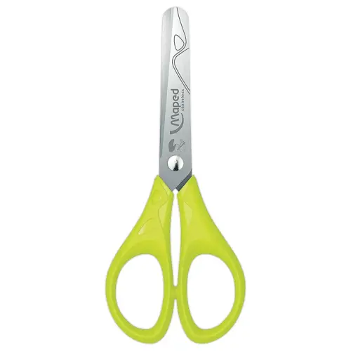 Ciseaux recyclés bout rond 13cm gaucher