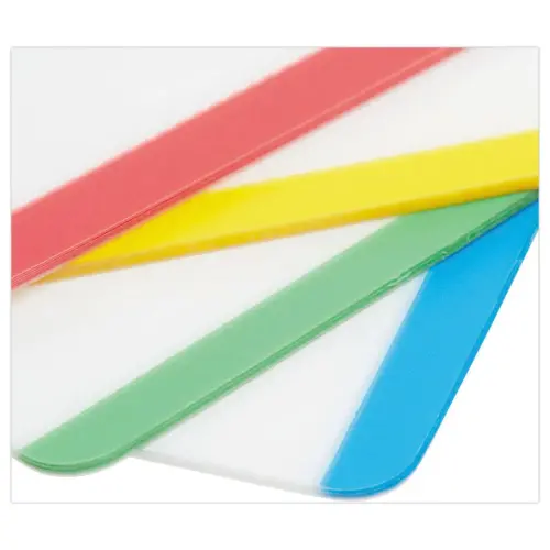 Marque-Pages Post-it® Rigides, GrandesDim, Rouge, Jaune, Bleu, Vert