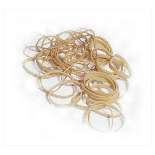 Sachet de bracelets caoutchouc étroitsSIGN 40 mm 1 kg coloris blond