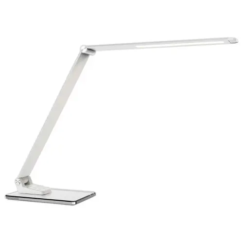 Lampe de bureau Led Olga blanc 