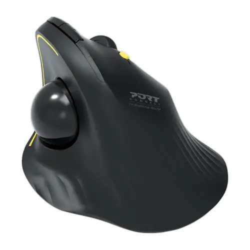 Souris sans fil Bluetooth rechargeableERGO Trackball - Noir