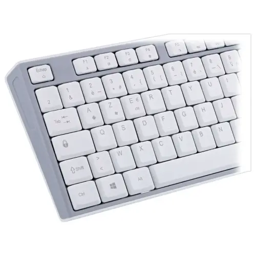 Clavier Bluetooth rechargeable - Gris