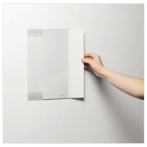 5 Porte-affiches adhésifs - A3 - Matière recyclée - DURABLE
